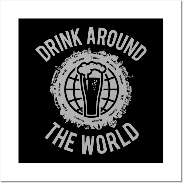 World Showcase Drink Around The World Wall Art by ThisIsFloriduhMan